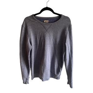 1901 blue crew sweatshirt size large